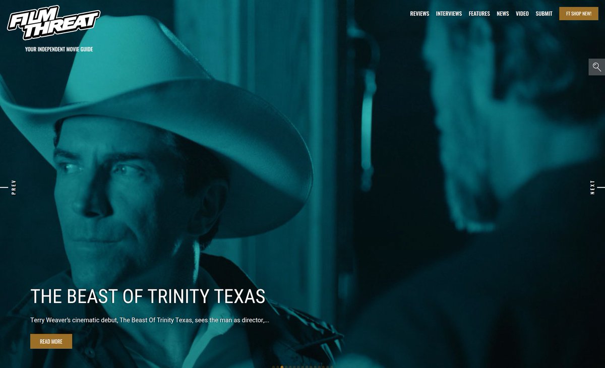 FilmThreat's tweet image. “…the killings appear to be caused by an animal of some kind, but no expert can identify it.” Bobby LePire reviews The Beast Of Trinity Texas.
filmthreat.com/reviews/the-be… #SupportIndieFilm #TheBeastOfTrinityTexas #Mystery #CreatureFeature