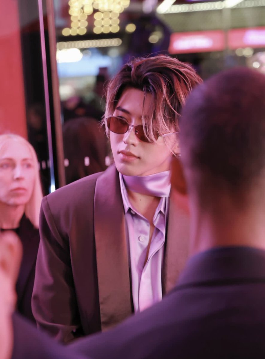 Alemode_'s tweet photo. Cai Xukun at the Vogue pre-Met Gala party in New York City. https://t.co/buhhkuFygX
