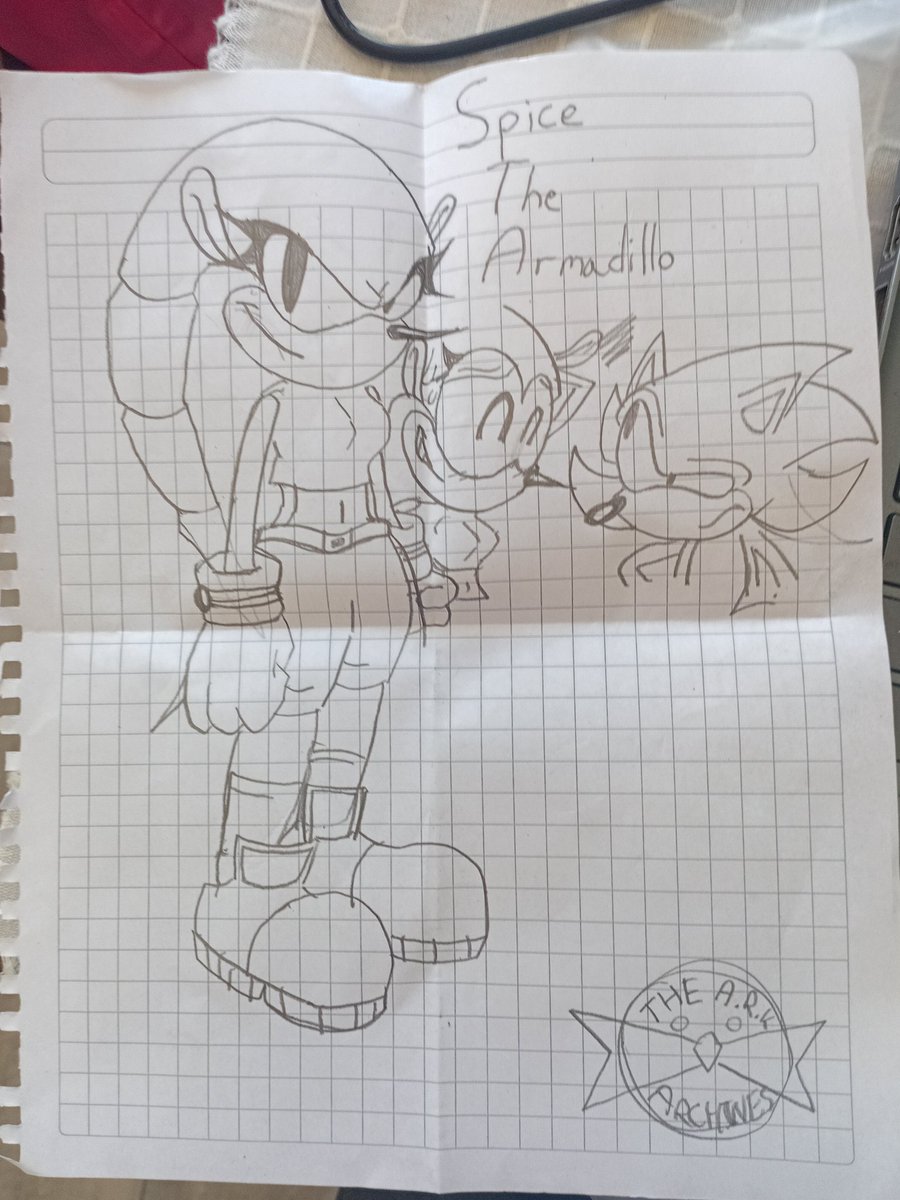 SonicXD1244's tweet photo. Nuevo Personaje para el Proyecto de @GabrielVal45571 ,#theARKarchives,Spice The Armadillo https://t.co/p7uarQFjAx