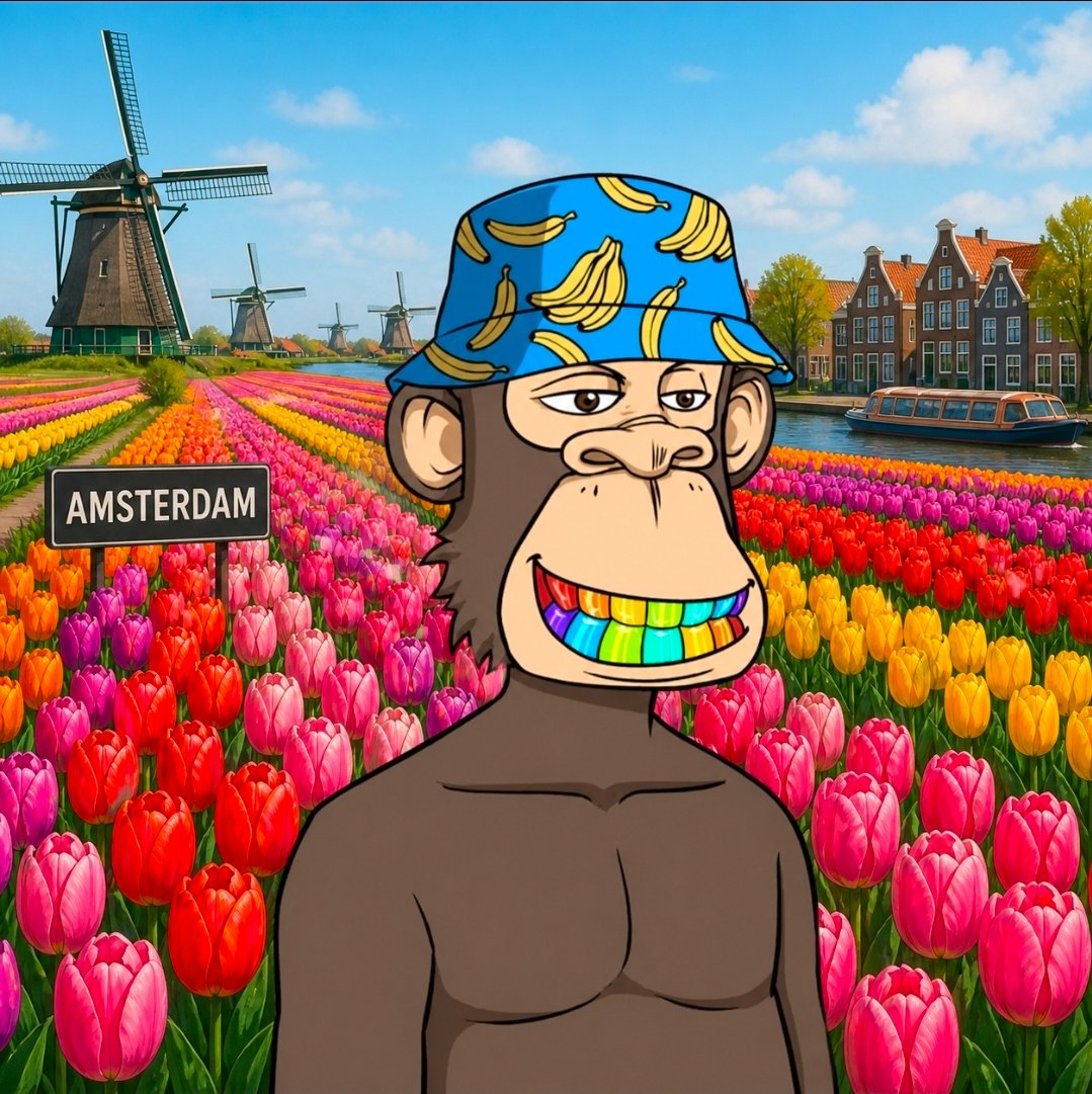 BaysedLabs's tweet image. 💐 May flowers are Bloomin 🌸🌹🌷
This ape didn’t get the memo, he’s eating them 🍌😅
Enjoy the Weekend!
#WeekendVibes #Colors #Flowers