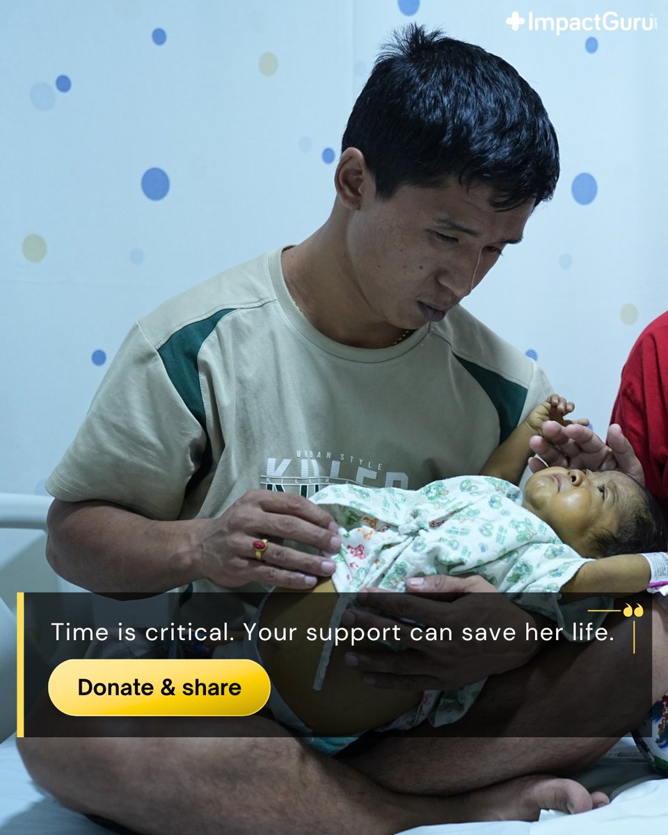 ImpactGuru's tweet image. At just 1 year old, when she should be taking her first steps, Numahangma is fighting for her life. She urgently needs a liver transplant to survive, but her parents cannot bear this fight alone.

Please donate and give her a chance at life: impactguru.com/s/gK0qS0

#SaveLives