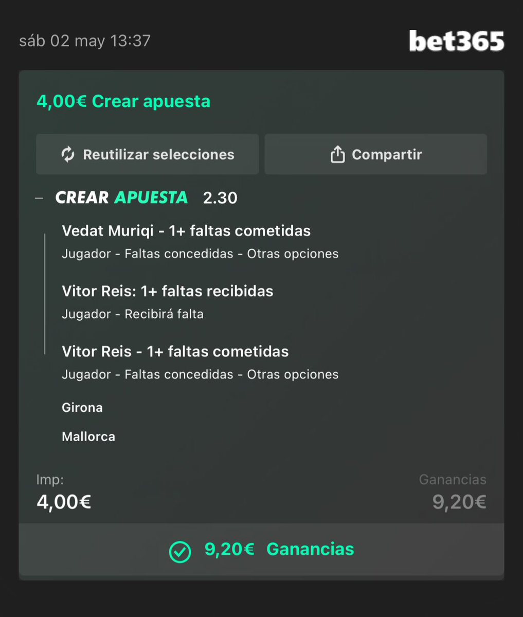 CashBack365_'s tweet photo. Cuota 2.30 fácil y para dentro ✅✅✅ https://t.co/FHSnjmLgDL