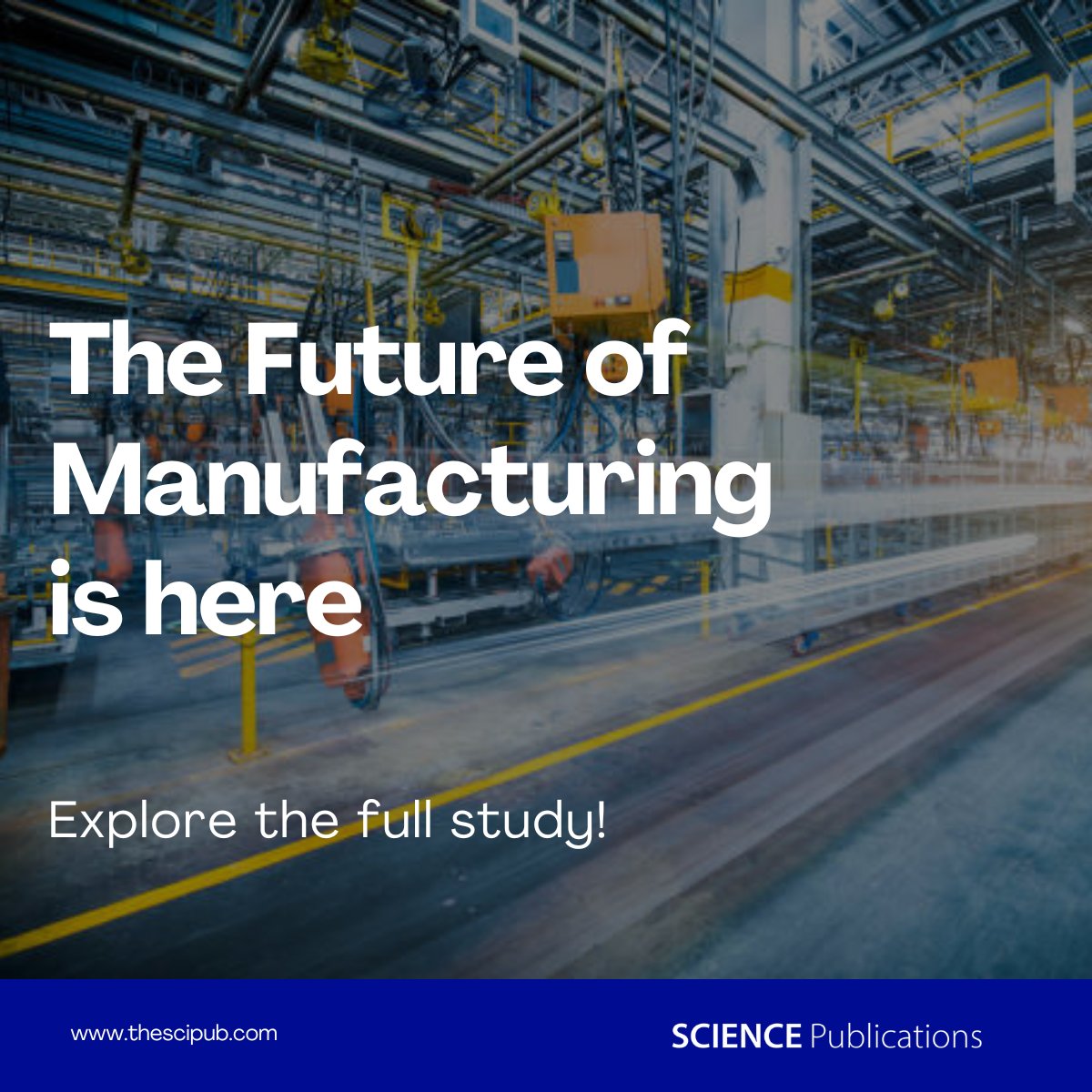 SciPub's tweet photo. A New Era in Advanced Manufacturing

How can Cyber-Physical Systems, Digital Twins &amp; 3D Printing transform production? This study explores their combined impact on efficiency, customization &amp; system resilience along with key challenges.

Read more: https://t.co/G62dHtx2Bj https://t.co/rwVLLzAx9C