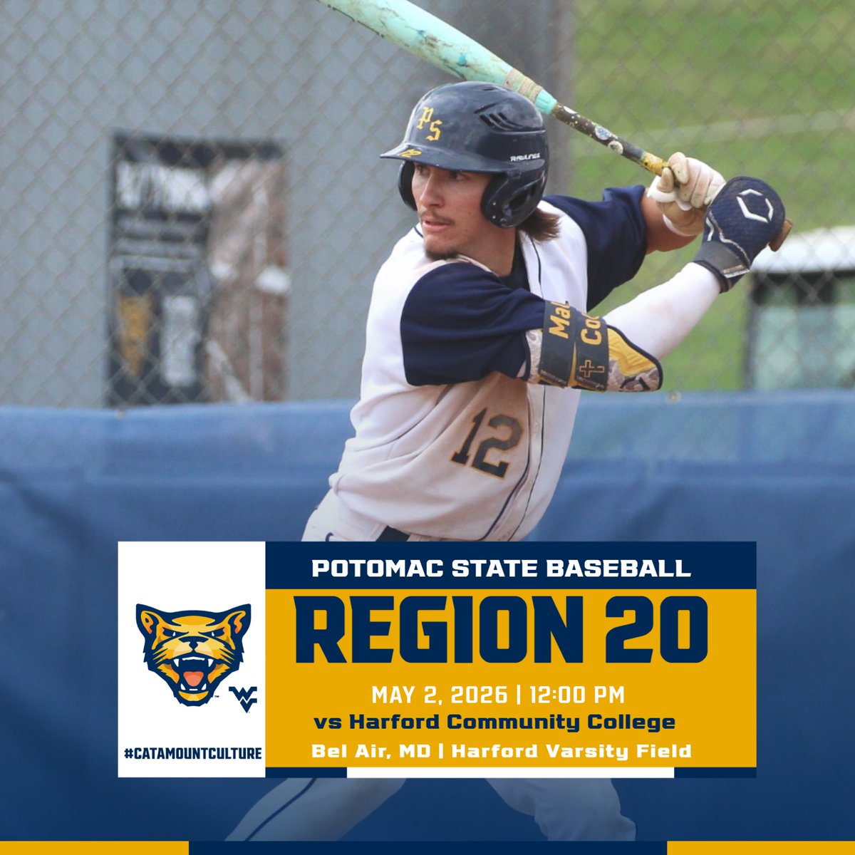 Potomac State Baseball tweet media