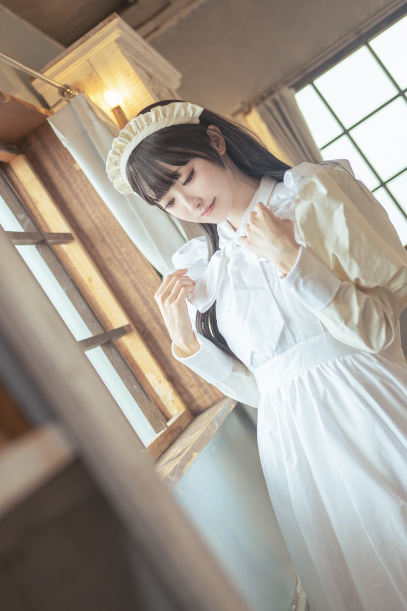 ホワイトロングメイド🫖

photo📸<a href="/sinano_T/">しなの@5/9メイド博 F-23</a> 
#mahiru_no_cosplay