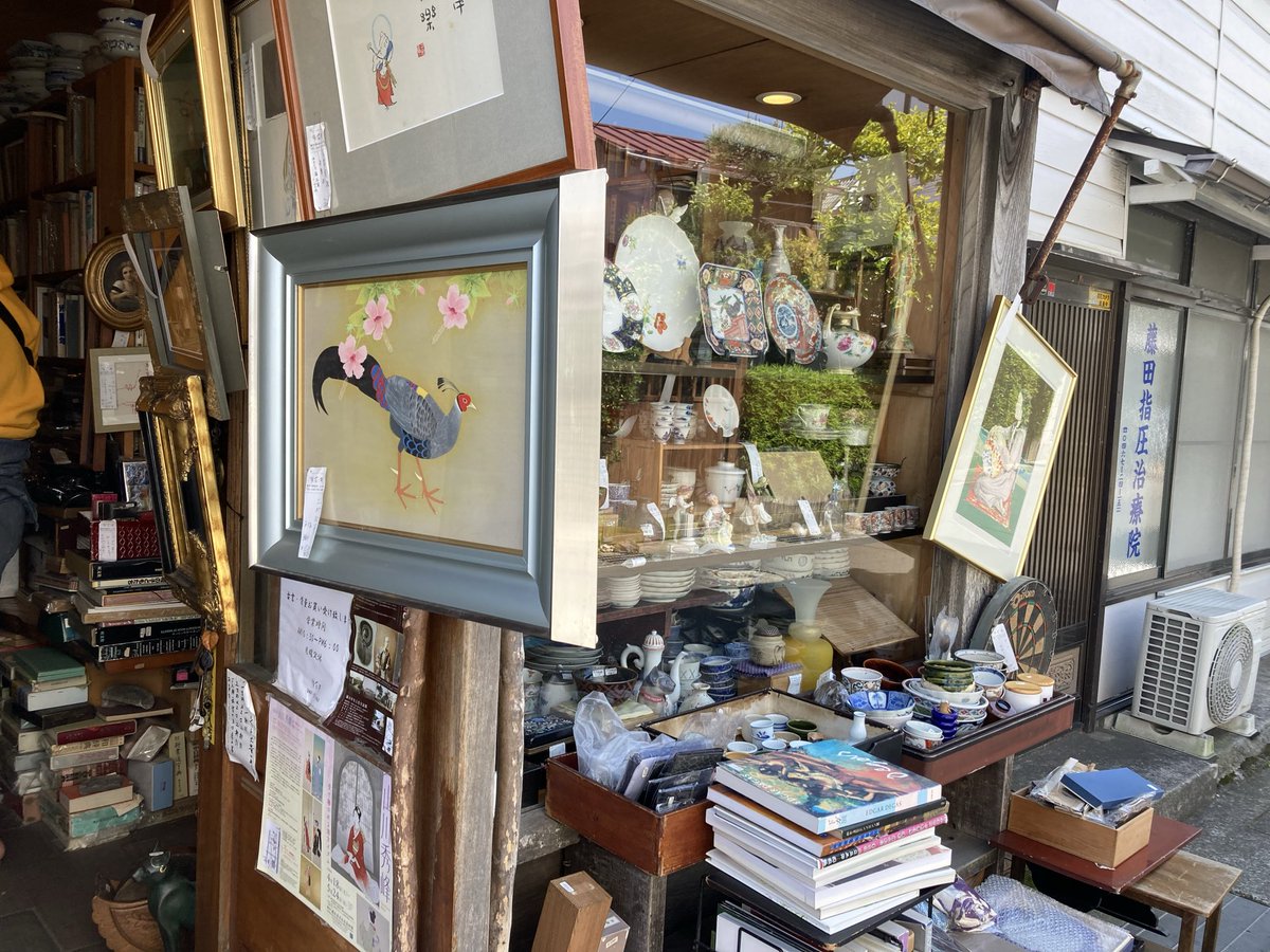 骨董絵画　閉店後も愛され続ける店舗　油絵 骨董絵画 閉店後も愛され続ける店舗 油絵 【公式通販】