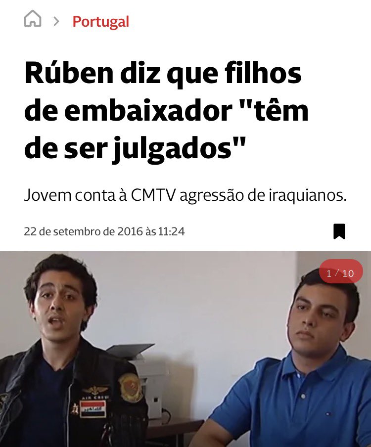 3 dos putos que agrediram o iraquiano já foram detidos.
Mas quando os dois iraquianos espancaram barbaramente um jovem português não lhes aconteceu nada.
País de merda.