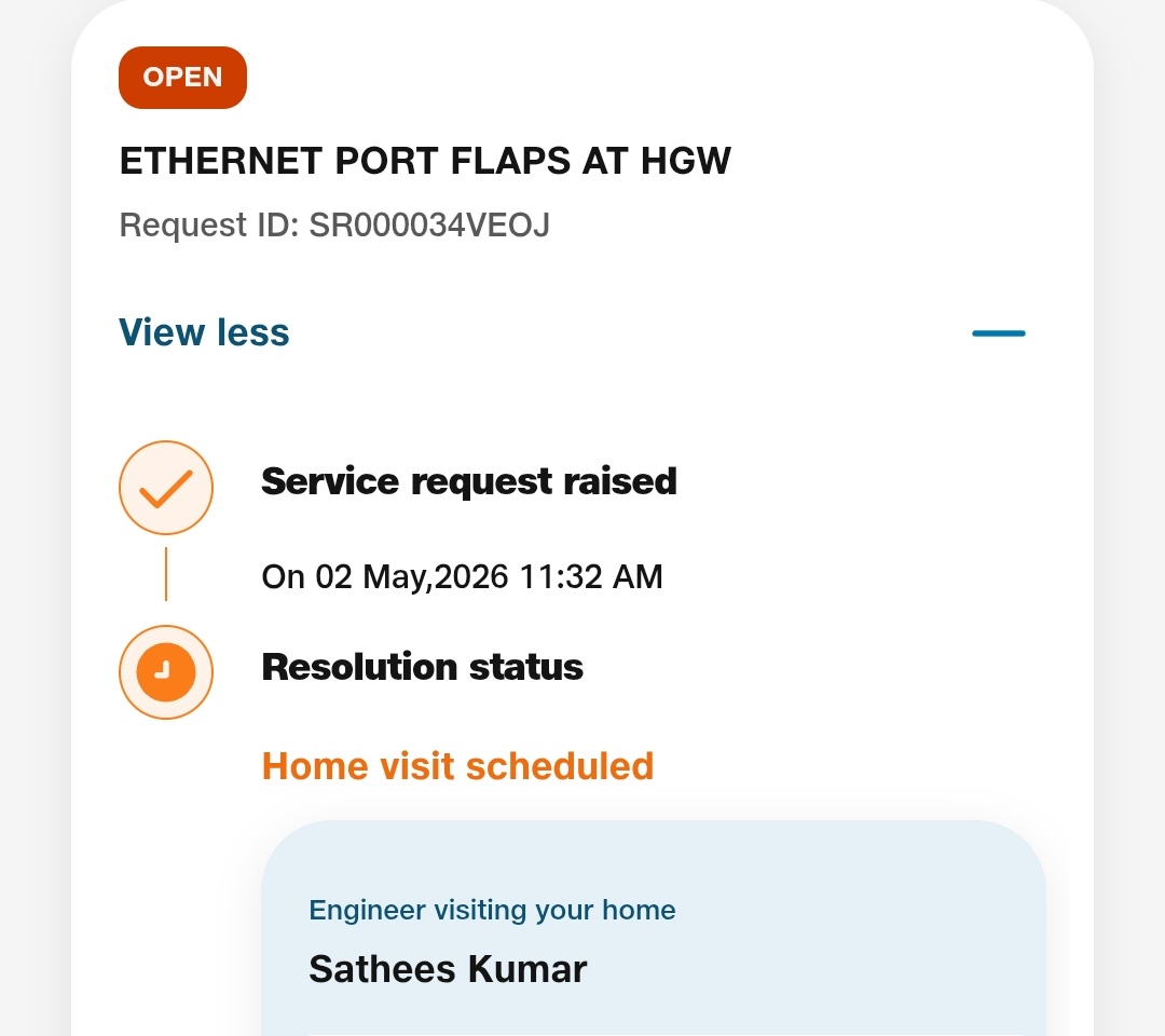 ArunKreations's tweet photo. @JioCare Sathees Kumar - +91 70195 53615

Here is his name &amp; contact number, the only mistake I did was yesterday I trusted him &amp; gave him the otp. https://t.co/ccYYcNguCI