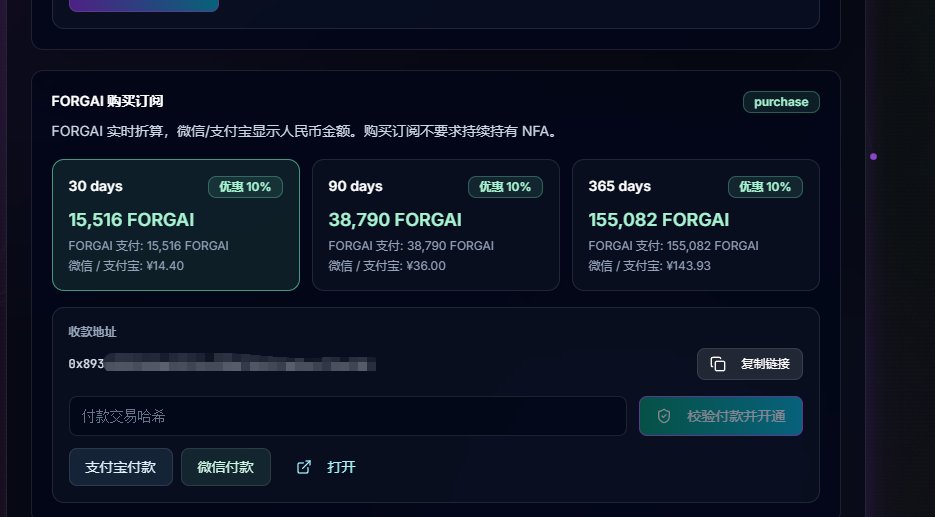 Forg AI tweet media