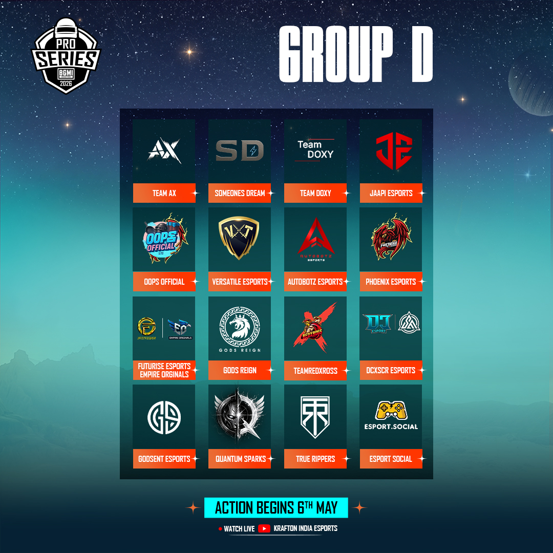 KRAFTON INDIA ESPORTS tweet media