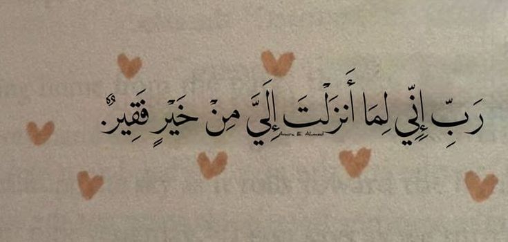رَبِّ إِنِّي لِمَا أَنزَلْتَ إِلَيَّ مِنْ خَيْرٍ فَقِيرٌ🤎..