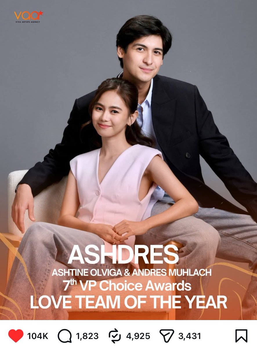 SOLOJ4YFER's tweet photo. a simple congratulatory post garnered more than a 100k likes??? 

you are so loved &amp; relevant, ashdres. https://t.co/Xiy1Ghdfgr