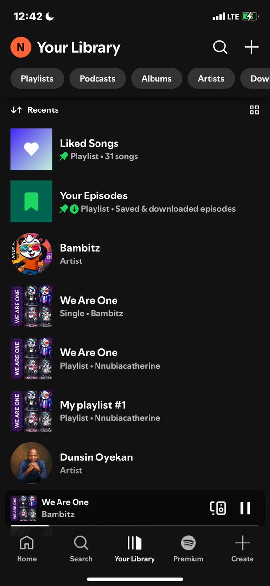 welfarecathy's tweet image. What better way to end your week 

Check out my library 🥹

Solid proof I’m all in for @BambitzRecords 

#voiceofvalue #web3music #listen2burn