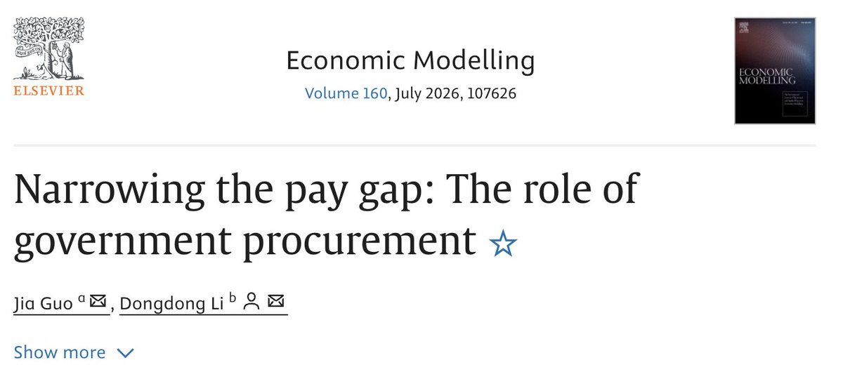 Economic Modelling tweet media
