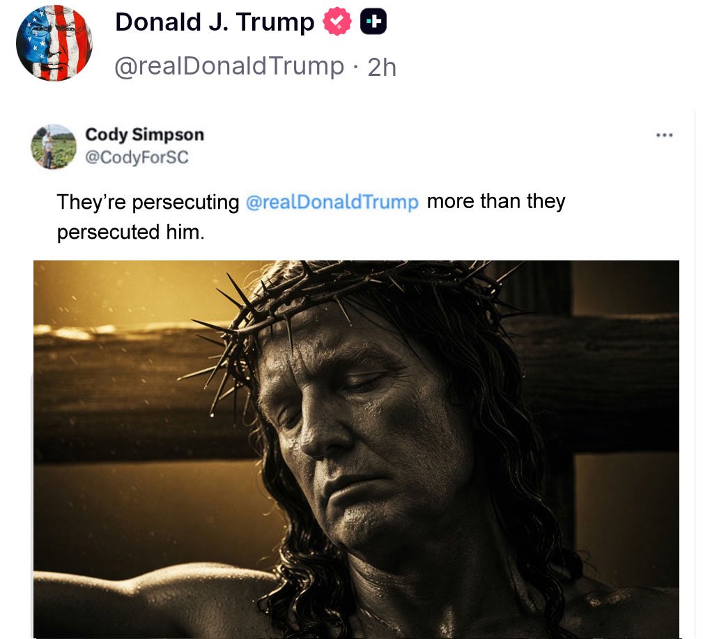 _Nick_Hodge's tweet image. Hey @Franklin_Graham (AKA the boootlicker) wanted to get your take on this - it’s just your God as a doctor, right?  #Trump #Jesus #WhiteHouse