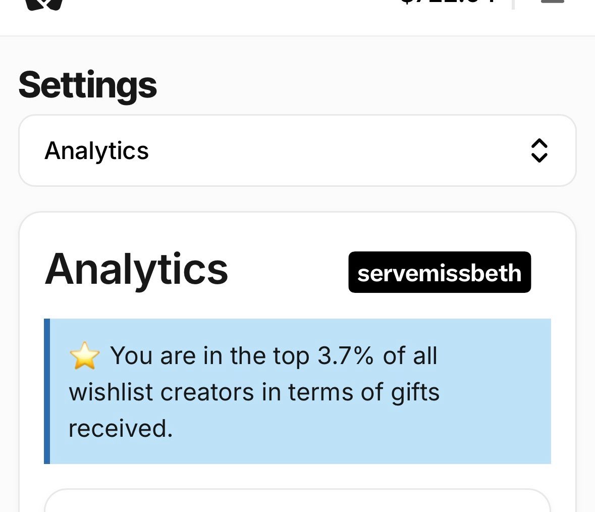 ServeMissBeth's tweet photo. I got called a ‘manipulative, money grabbing bitch’… I wiped my tears with simp cash and then moved on with my day 🤷‍♀️ womp womp https://t.co/jdp7q8HyU0