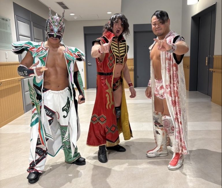 kagetora_dg's tweet image. 岡山大会有難うございました

明日は姫路大会です

#DRAGONGATE #ProWrestling
#ドラゴンゲート