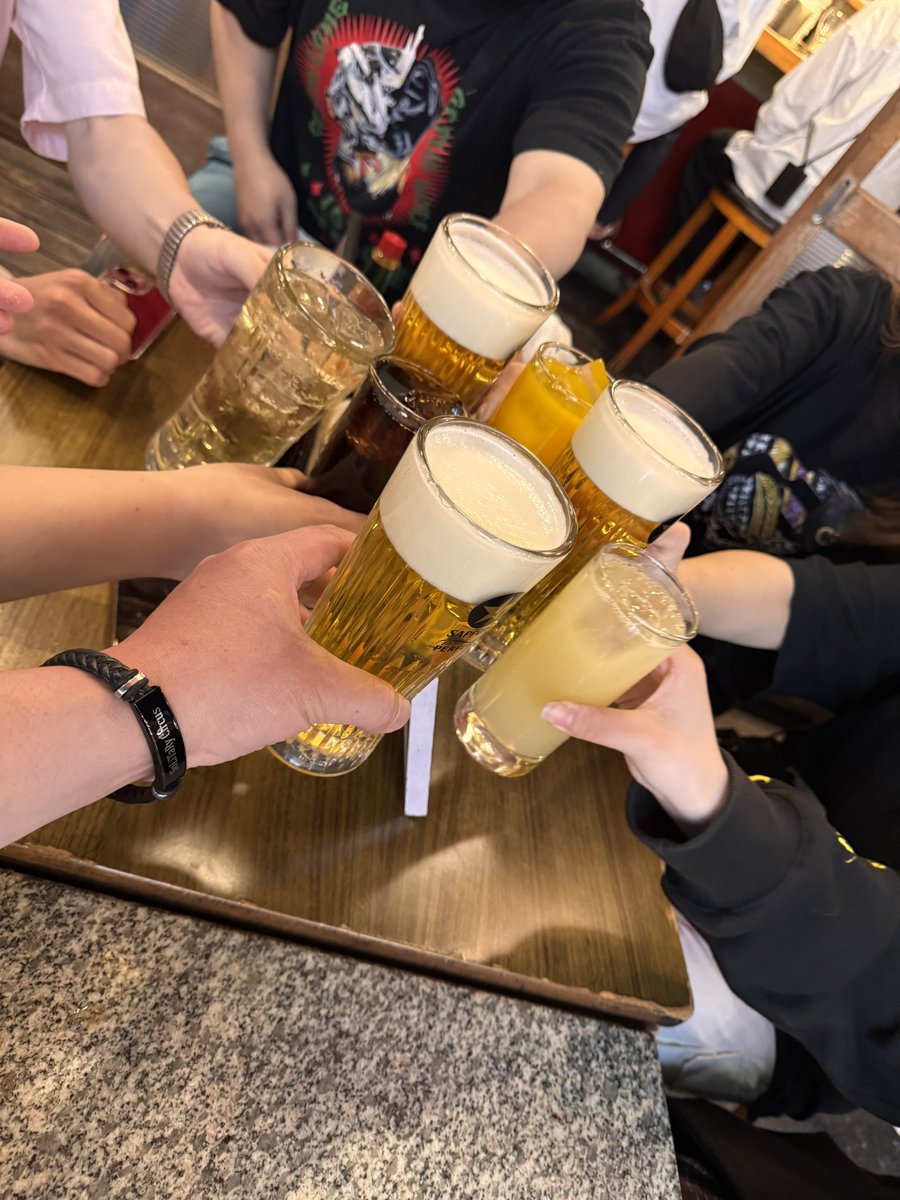 素晴らしい大会後は
#赤バル に移動して
打ち上げ🚀🍺

#noah_ghc  #MAYHEM52