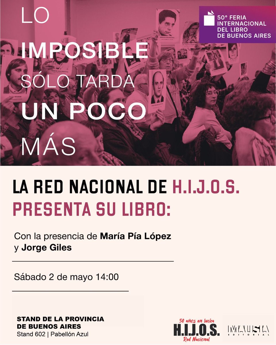 H.I.J.O.S. La Plata tweet media