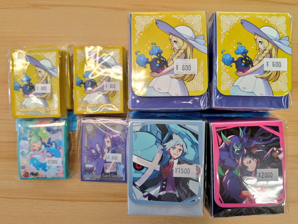 □入荷情報□ #ポケモンカード 未開封BOX、セット、サプライなど多数
