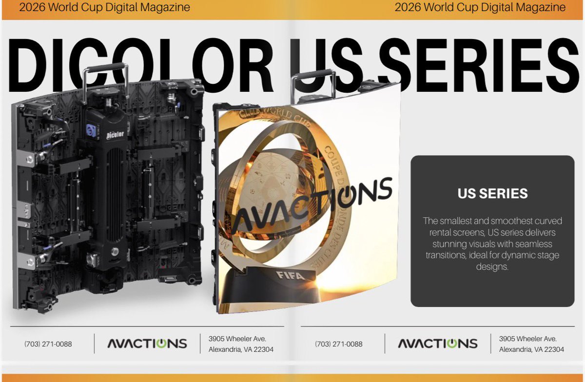 av_actions's tweet photo. AVActions Welcomes May &amp; Summer Season ☀️

Outdoor season is here — take your events to the next level.

From large-scale tournaments to community festivals, watch parties, and corporate activations, AVActions delivers full-service production that stands out. https://t.co/Ll3lDsGY0b