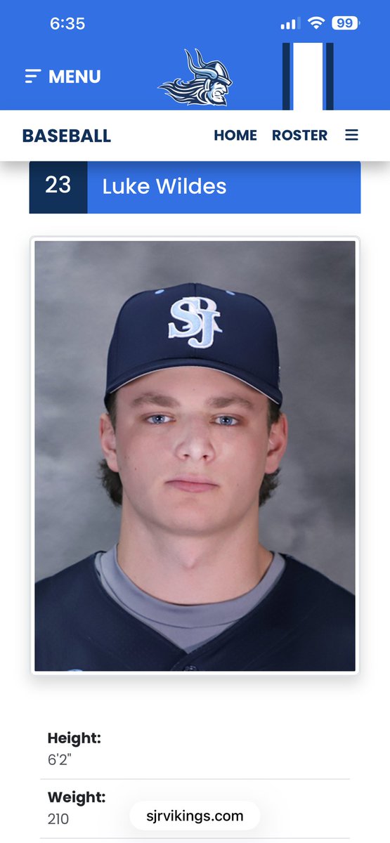 dwildes33's tweet photo. Congratulations on a great 1st college season for Luke Wildes @LukeWildes14 and @SJR_BASEBALL!

31.1 - IP
18 - Appearances
2.87 - ERA
4-0 - Record
6.89 - K/9

0.54 - ERA; 9 appearances; 16.2 IP in the @TheFCSAA Sun-Lakes Conference!

Now off to @GLMariners! https://t.co/WdBcIprsFN