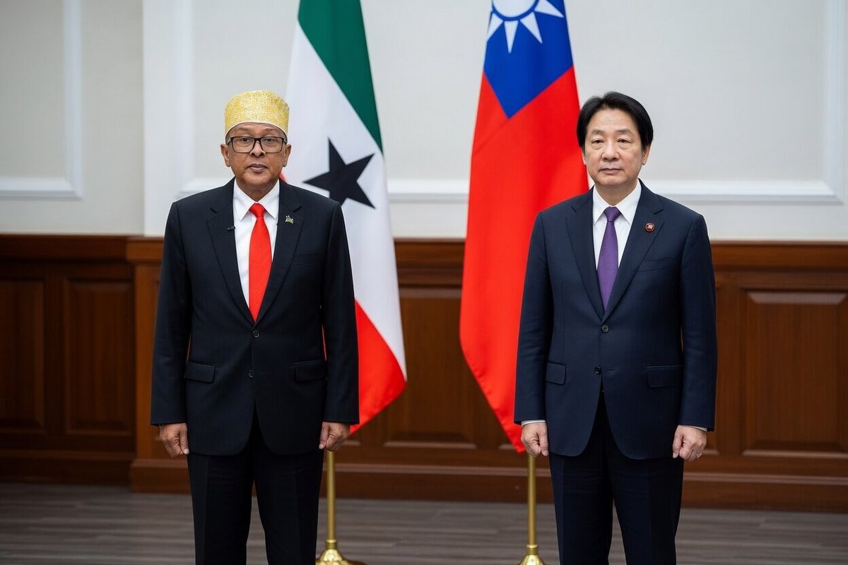 AbdiiJama2025's tweet image. 🚨🚨In light of #Taiwan president’s visit to Eswatini, it is evident that #Somaliland and Taiwan stand firmly on the right side of history. Both are committed democracies, engaging with the world on their own terms. Freedom and democracy always prevail. Somaliland and Taiwan will