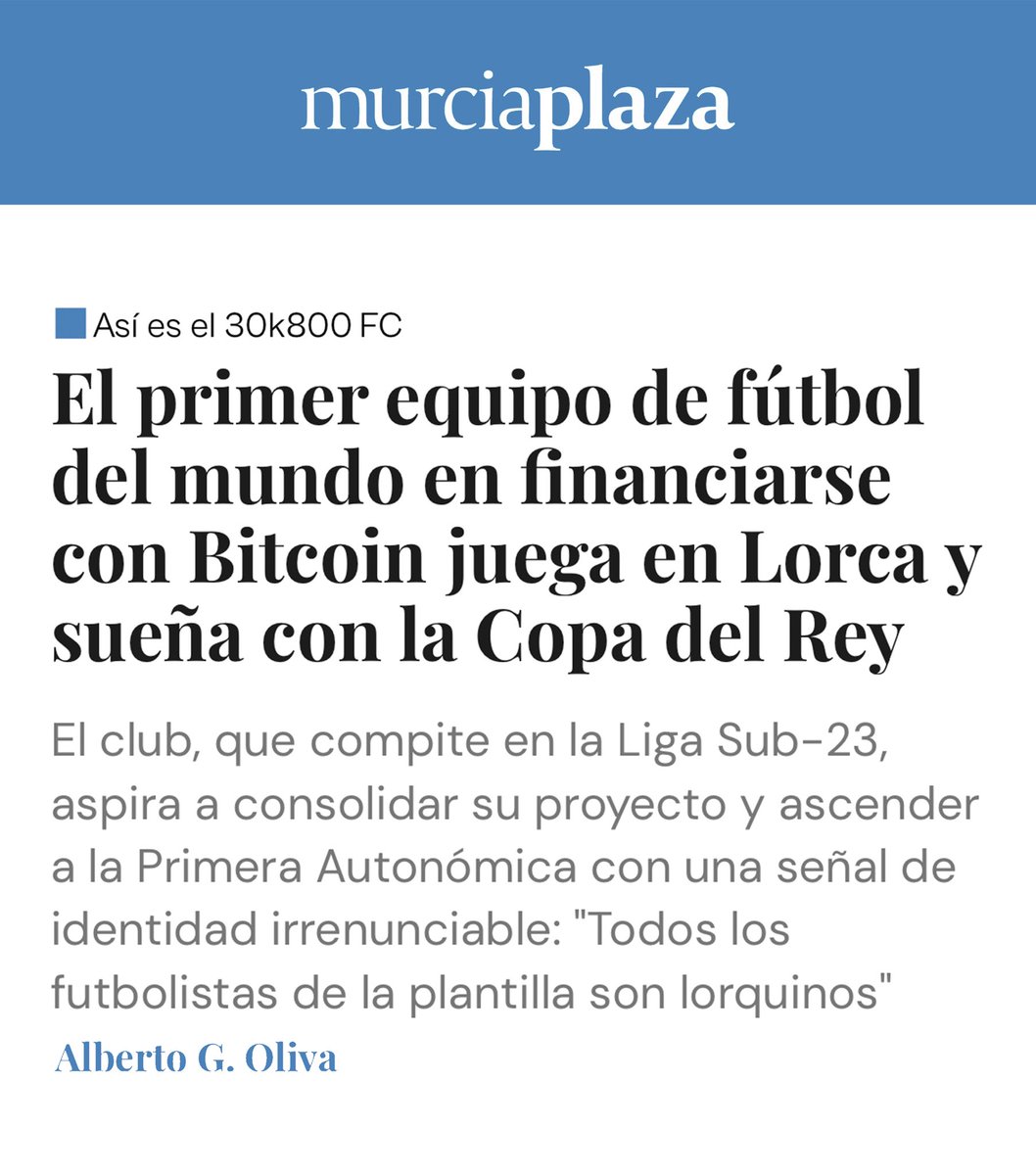 30K800 Fútbol Club de Lorca tweet media