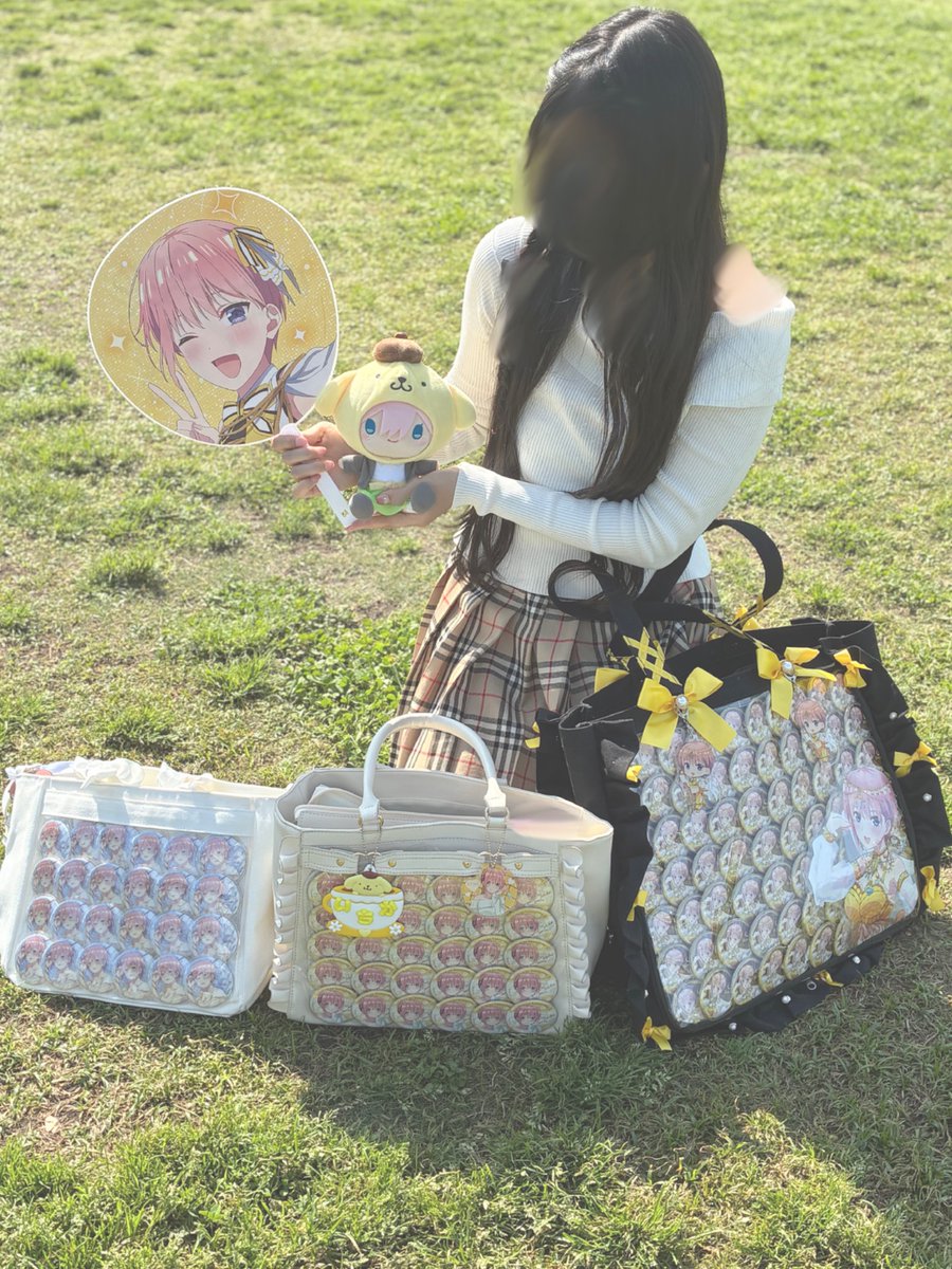 ri_chi_ri's tweet photo. 五等分の花嫁が、中野一花ちゃんがこれからもだーいすきです！！最高のイベントをありがとうございました💛🖤🩵💚❤️

 #五等分の花嫁SPECIALEVENT2026
#五等分の花嫁 https://t.co/ceNn5mqS96