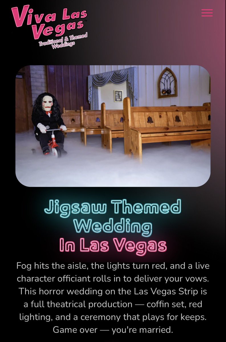 acissxj's tweet photo. looking for someone to marry so i can experience the billy the puppet wedding
serious applications only x https://t.co/WiTY53GnCn