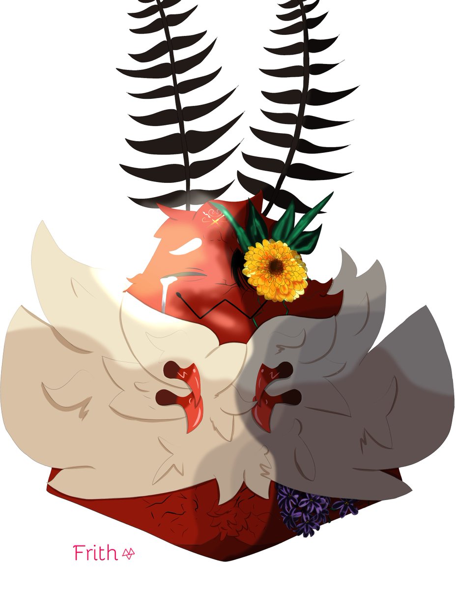 Fritherz2's tweet image. [Re post of this 2 arts that bug on my last post]
#furry #arts #oc