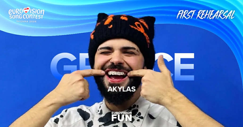 🚨🇬🇷 Here are all the details about Akylas’ first rehearsal: 
Is this real life? We’ve just been taken right inside a video game. And we’re legit winning
🎮 🕹️ 👾

Akylas is taking the Eurovision Song Contest from Arcade to arcade games! This game creates multiple illusions for
