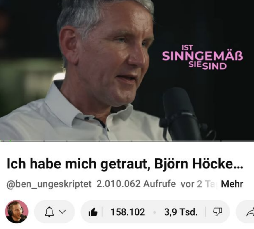 MartinSellner_'s tweet image. 2 Millionen Views. 
Massiv.