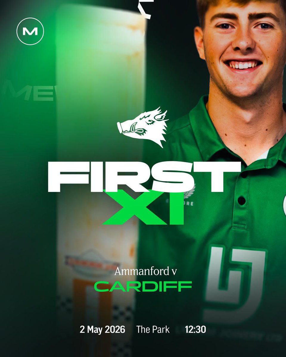AmmanfordCC's tweet photo. MD1. Cardiff.
Let’s get this season going 👊
#FirstXI | #ForgedInGreen 💚 https://t.co/U6Qwf1BsO8