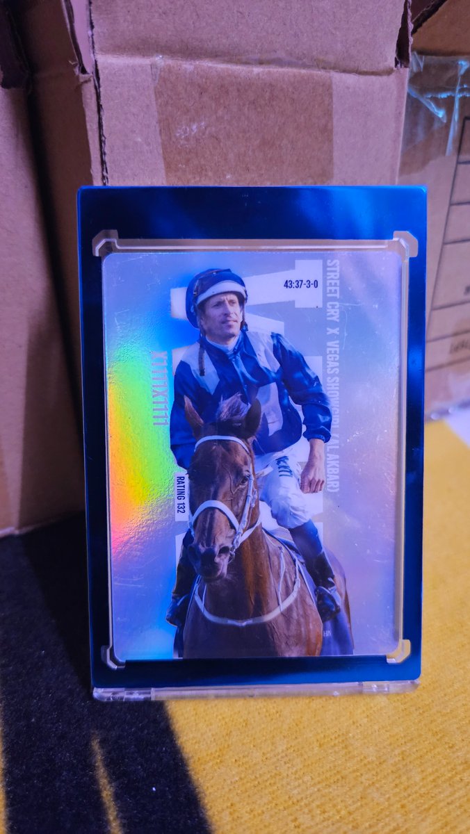 GraphicSterling's tweet photo. Nostalgic.

Small card publishers have stories behind every card they make. #sportscards #sidelineseries #horseracing https://t.co/nD4Z2aNrKu