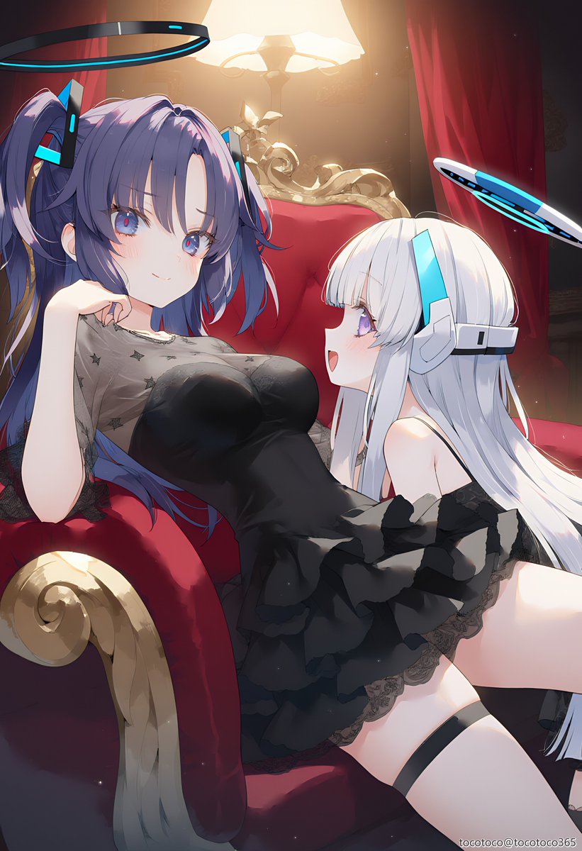 早瀬ユウカ 生塩ノア
#ブルアカ #BlueArchive Yuuka Noa