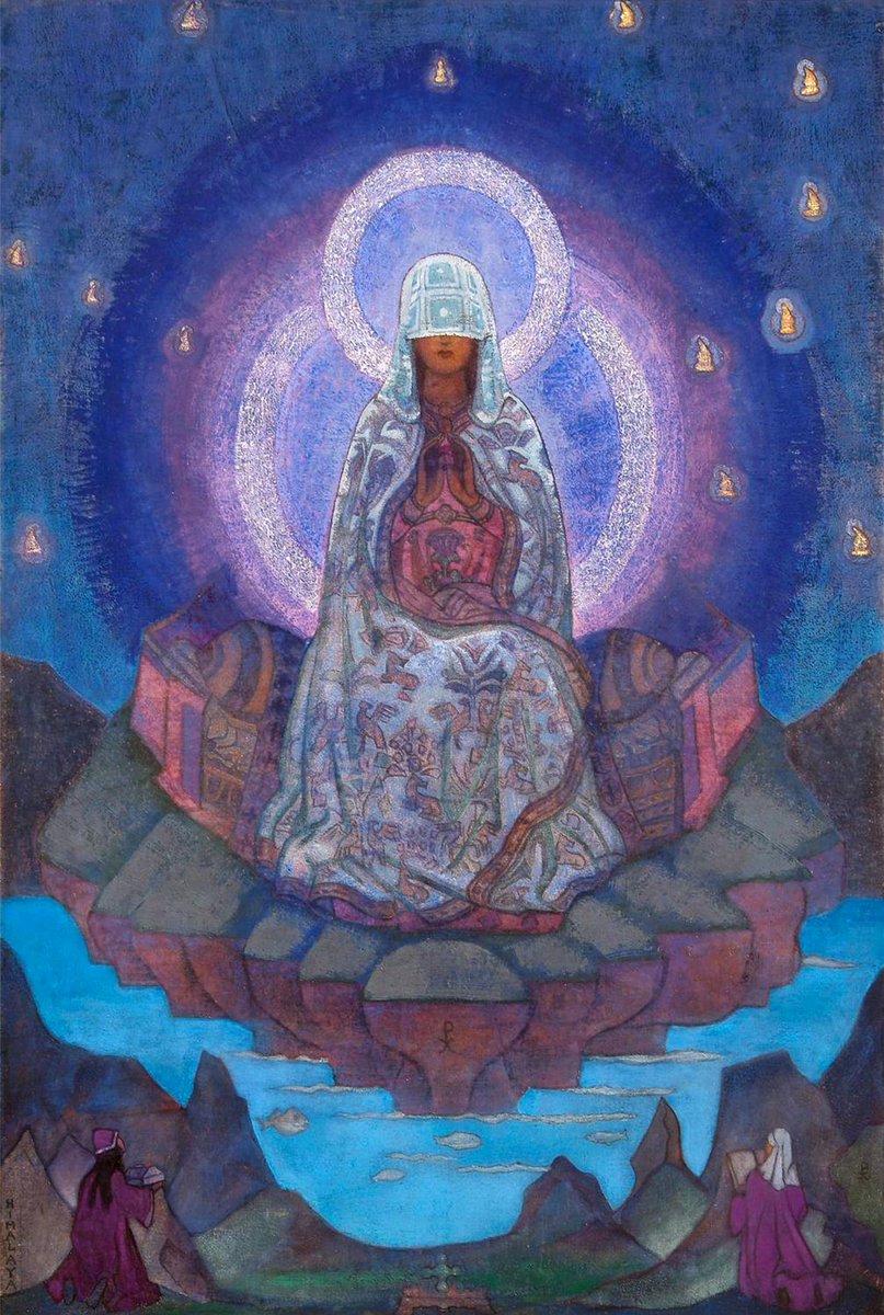 ニコライ・リョーリフ （Nicholas Roerich、1874-1947） 『世界の母