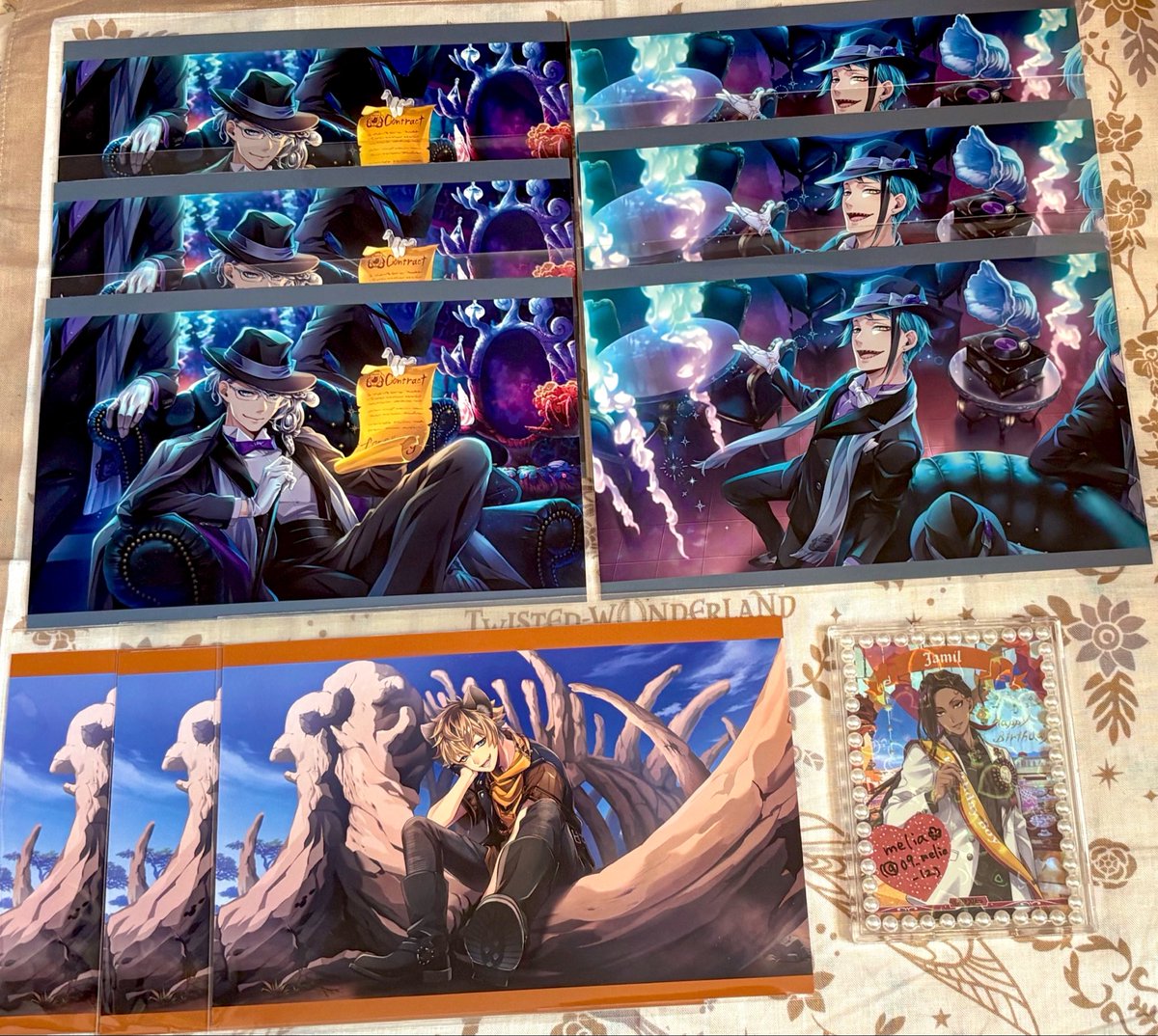 09_melia_12's tweet photo. ツイステ 交換 寮服 クリアカード クリカ イラストカード イラカ

譲→ 
クリカ:エース、アズール各3 
イラカ:アズール、ジェイド、ラギー 各3

求→同種ジャミル

連休明け5/7以降の交換
1点〜お気軽にお声掛け下さい

よろしくお願いいたします🌸 https://t.co/nBT8EMoCJC