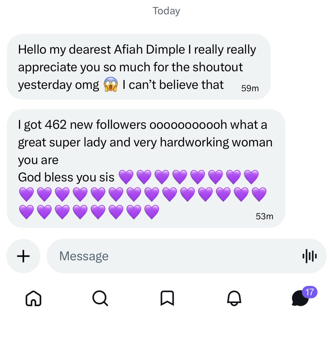 Afia Dimple🦋 tweet media