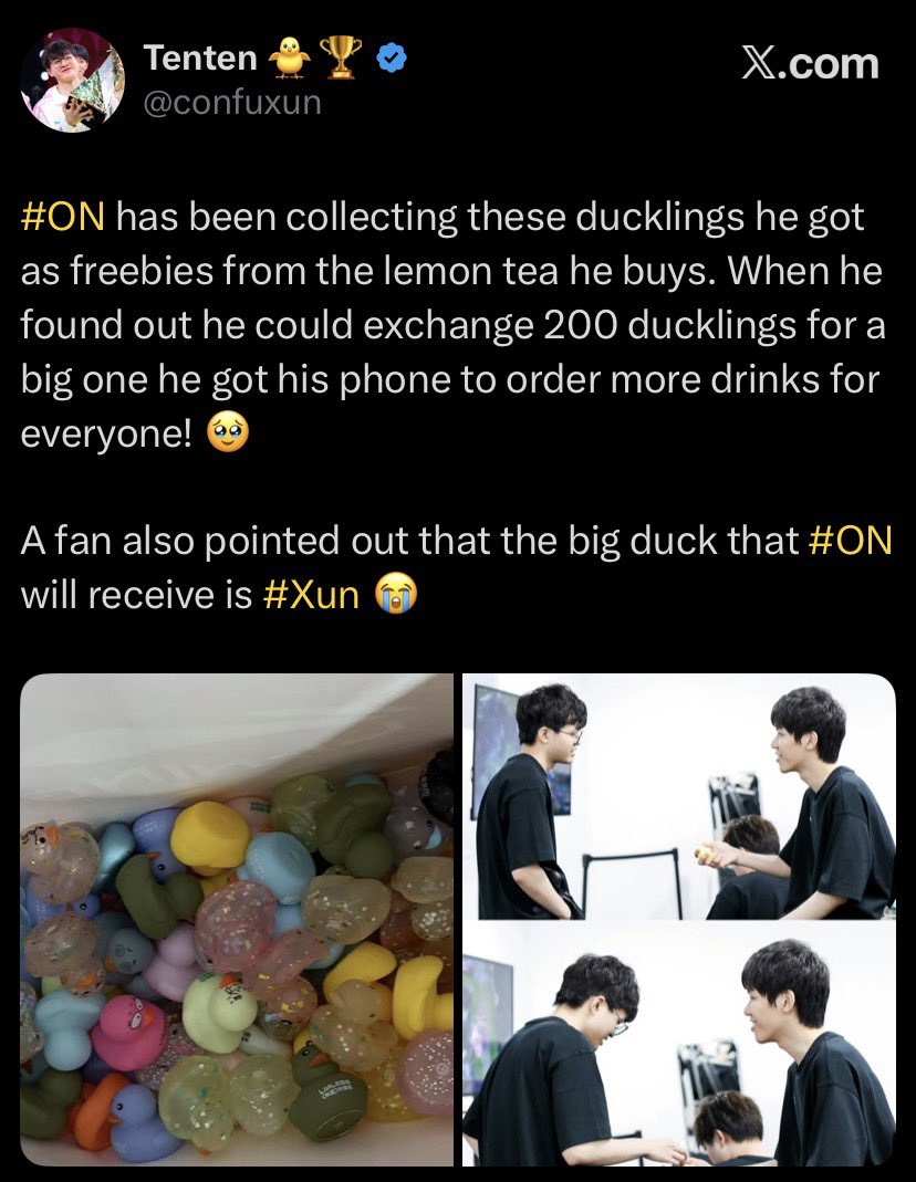 confuxun's tweet image. 050226 📸 Bululu Story!

Some recent happenings!

After #Xun got fined for being late two days in a row, he’s starting to crack down on others' attendance

🐥: Didn’t #ON show up late?
Chieh: Nope, he was right on time. He showed up at 2 sharp
🐈‍⬛: You gonna fine me? Hahaha
🐥: