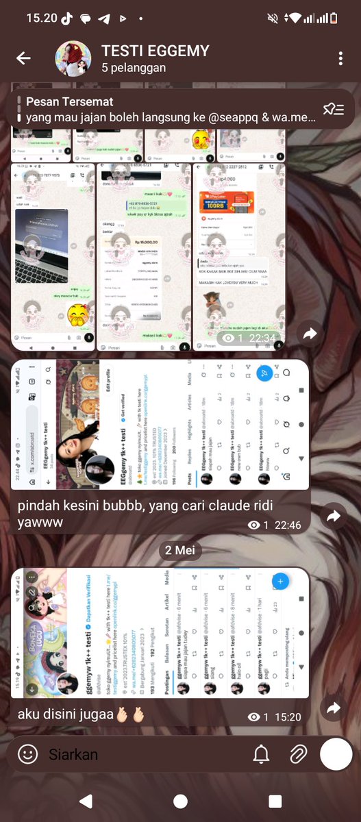 ggemyw 1k++ testi tweet media
