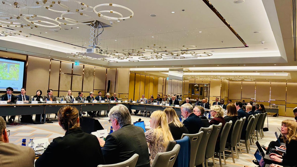 TajudeenOyewale's tweet photo. A pleasure to attend the Afghanistan Donor Coordination Group Meeting in Istanbul, where Donors-IFIs reaffirmed their commitment &amp; support to basic needs programme for the Afghan  people, &amp; alignment with the United Nations Strategic Framework for Afghanistan. 

@unafghanistan https://t.co/5tR0hrhhHI