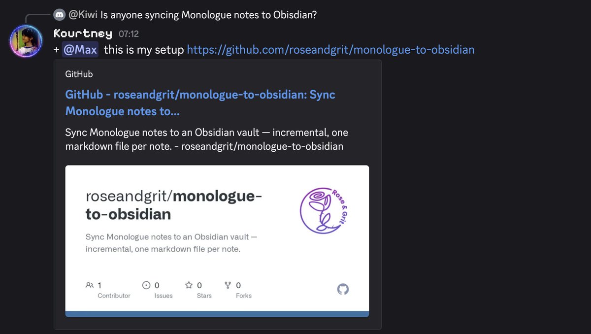 Monologue tweet media