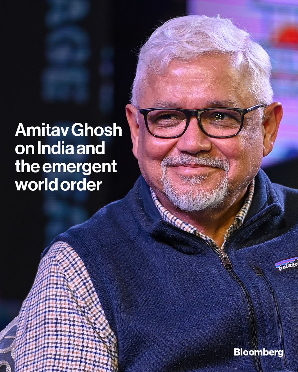 business's tweet photo. “Now we have to write from within the crisis.” Novelist Amitav Ghosh on climate, war and a world being reordered with Mishal Husain in this weekend's interview. Read more: https://t.co/jEkP6dRPmh

📷: Samir Jana/Hindustan Times/Getty Images https://t.co/bdjNV5Jv5Q