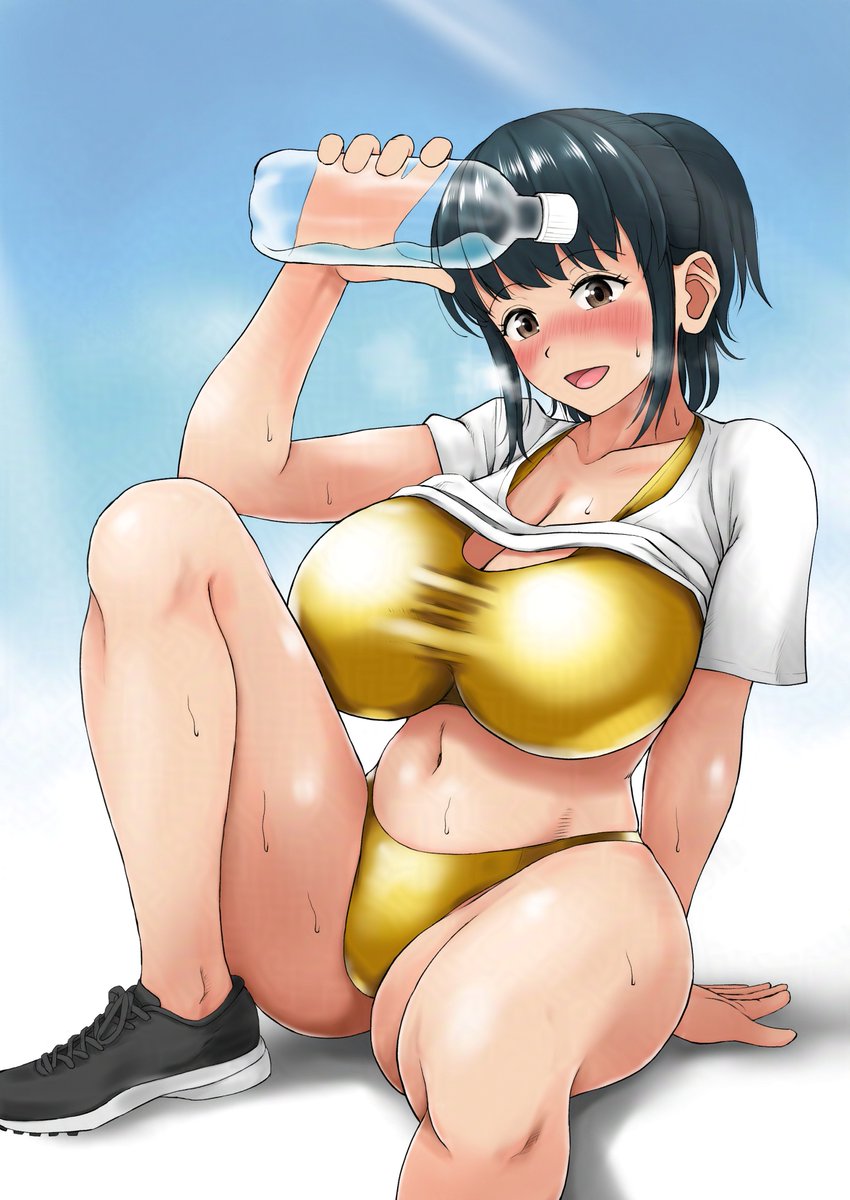 #GWなので金ビキニを貼る
良いお休みを～!☺️ 