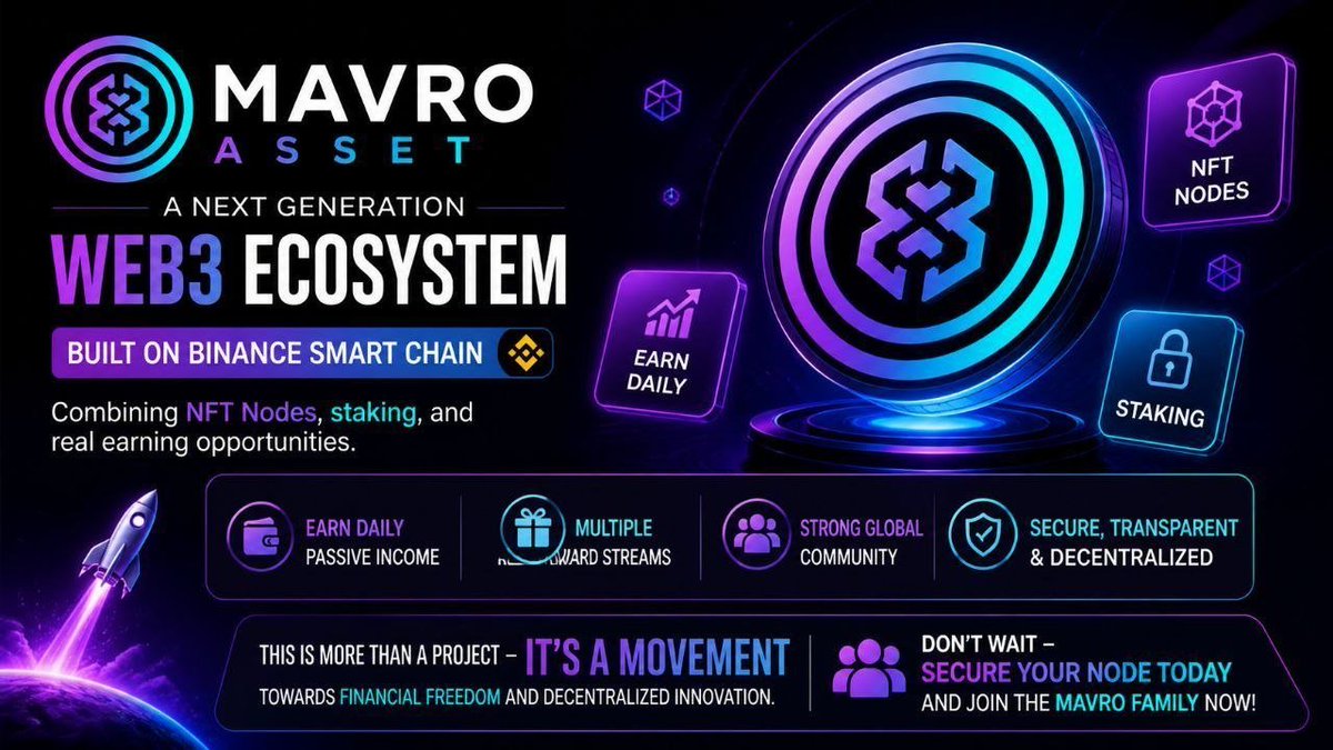 Mavro Asset Ecosystem tweet media