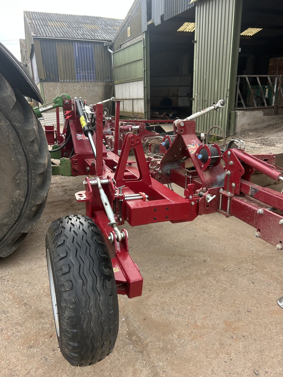 Going to some lighter land today so no need for tiller, ⁦@ScanStone_1 ...