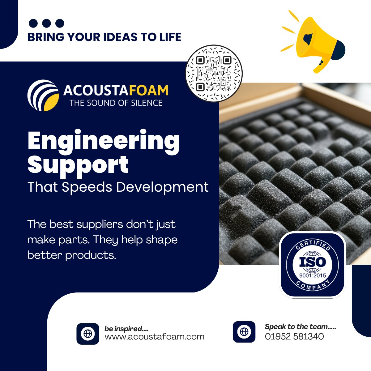 mawebdesign_uk's tweet image. The best suppliers don’t just make parts. They help shape better products.
Read more acoustafoam.com
#Acoustics #NoiseControl #Soundproofing #FoamEngineering #UKManufacturing