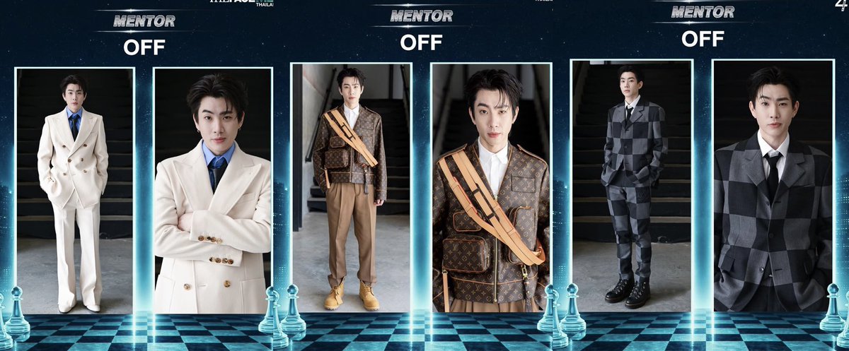 ลุคเข้าห้องดำทั้งสามครั้งของเมนเทอร์ออฟ เริ่ดเลยหล่ะ 🙂‍↕️