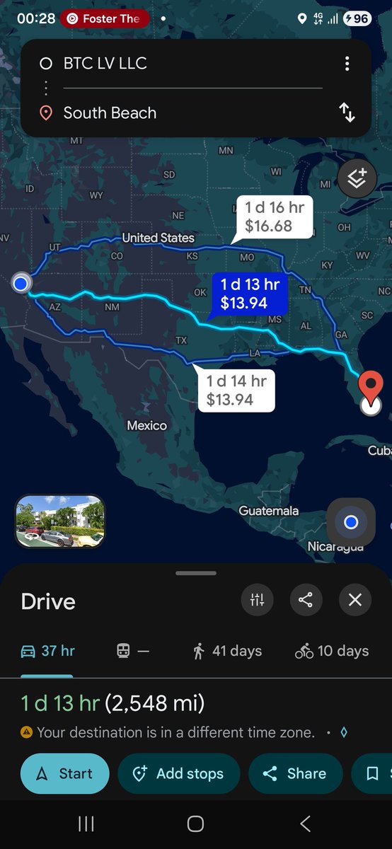 Player1Taco's tweet photo. Considering options to get to @consensus2026 @SolanaEvents #Accellerate..... https://t.co/XLsFyCba6b